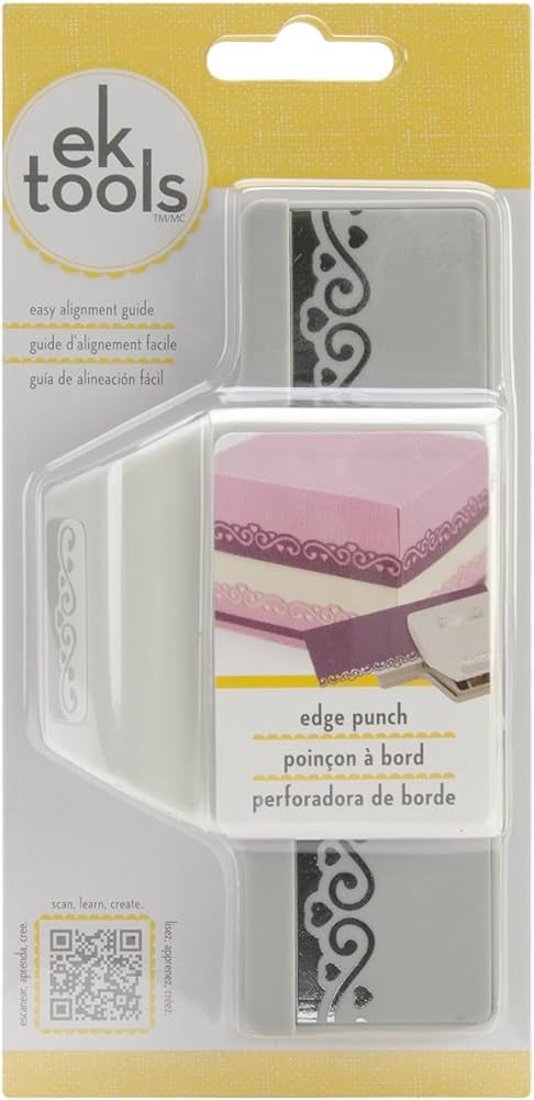 Scroll and Hearts Edge Punch – EK Success
