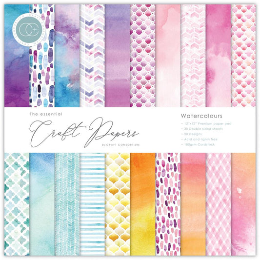 Paper Watercolours Pad – L'atelier Scrapbooking