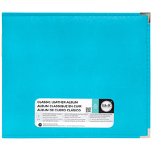 Cargar imagen en el visor de la galería, AQUA LEATHER SCRAPBOOKING ALBUM
