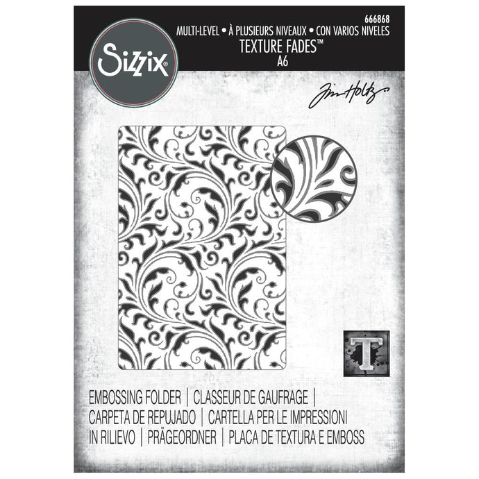VAULT FLOURISH EMBOSSING FOLDER