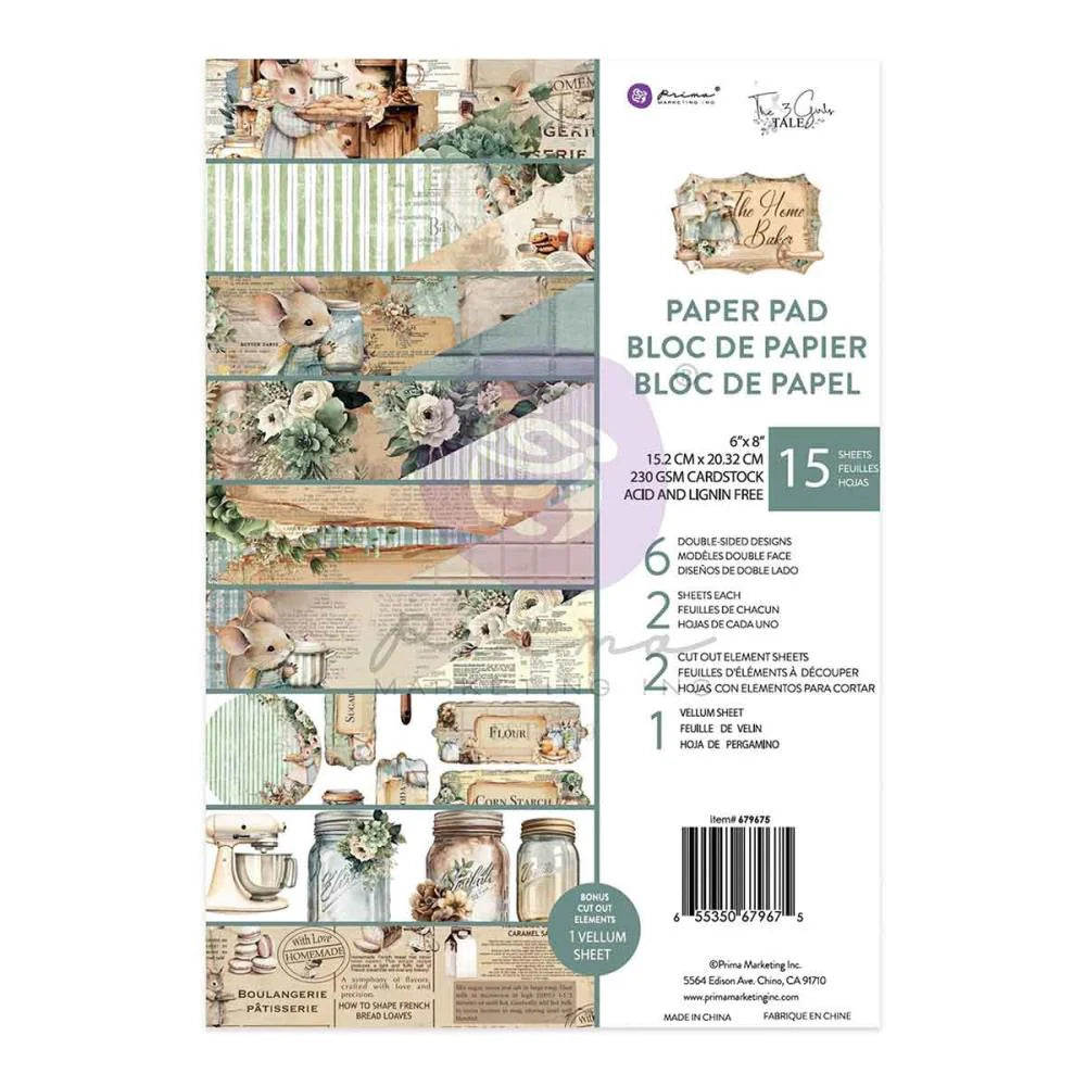 Paper the Home Baker Pad 6X8
