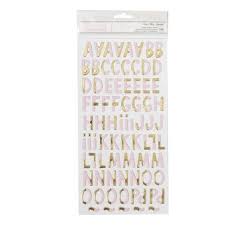 ABC Dear Gold Foil – American Crafts