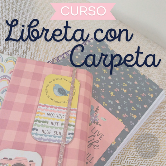 Curso de Libreta con Carpeta – L'atelier Scrapbooking