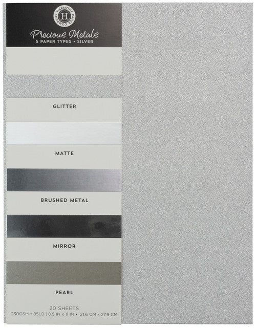 Paper Silver Precious Metal Pad