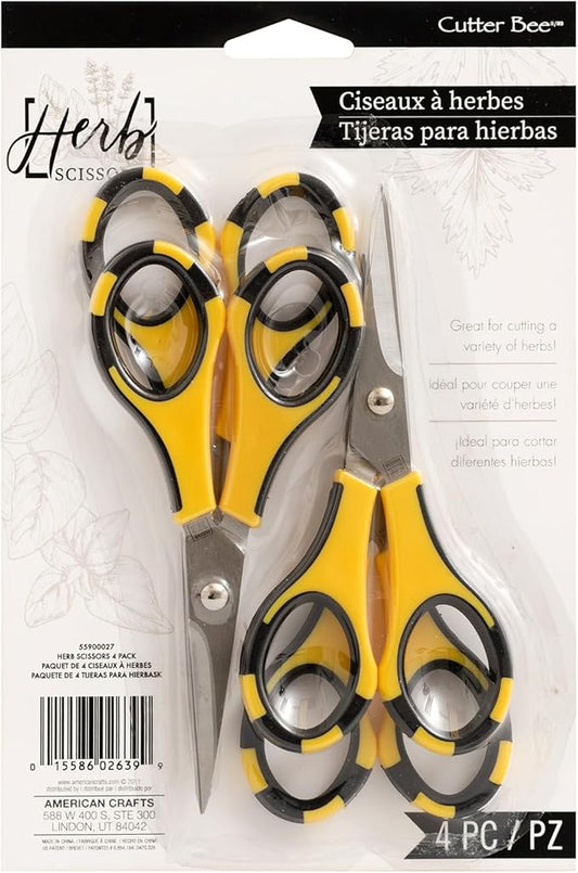 Herb Scissors 4 Pack – American Crafts