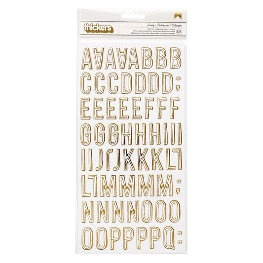 ABC Maggie Gold – American Crafts
