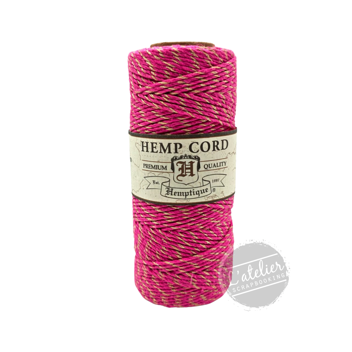 Cord Pink Metallic – L'atelier Scrapbooking