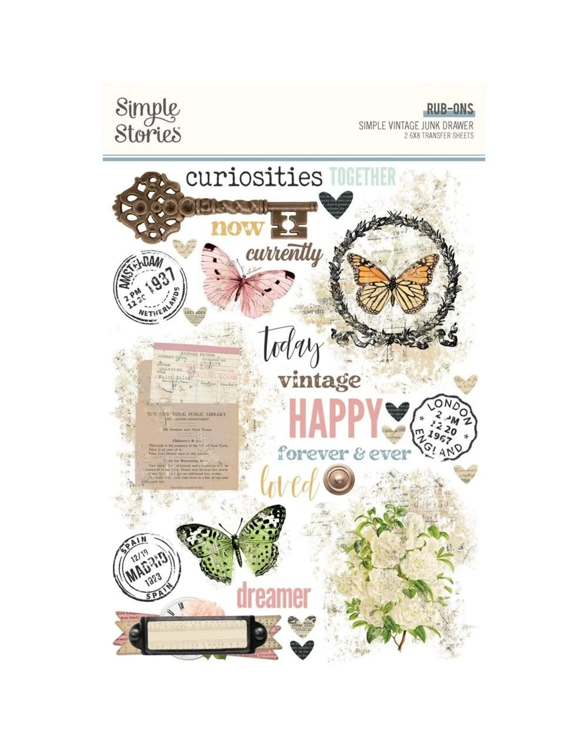 Junk Drawer Rub On – Simple Stories