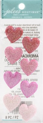 Glitter Heart Jolee – EK Success
