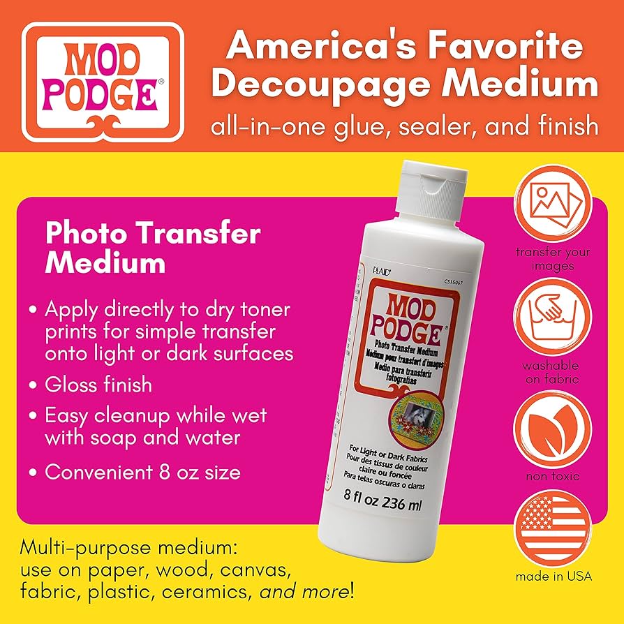 Mod Podge Photo Transfer – L'atelier Scrapbooking (imagen 2)