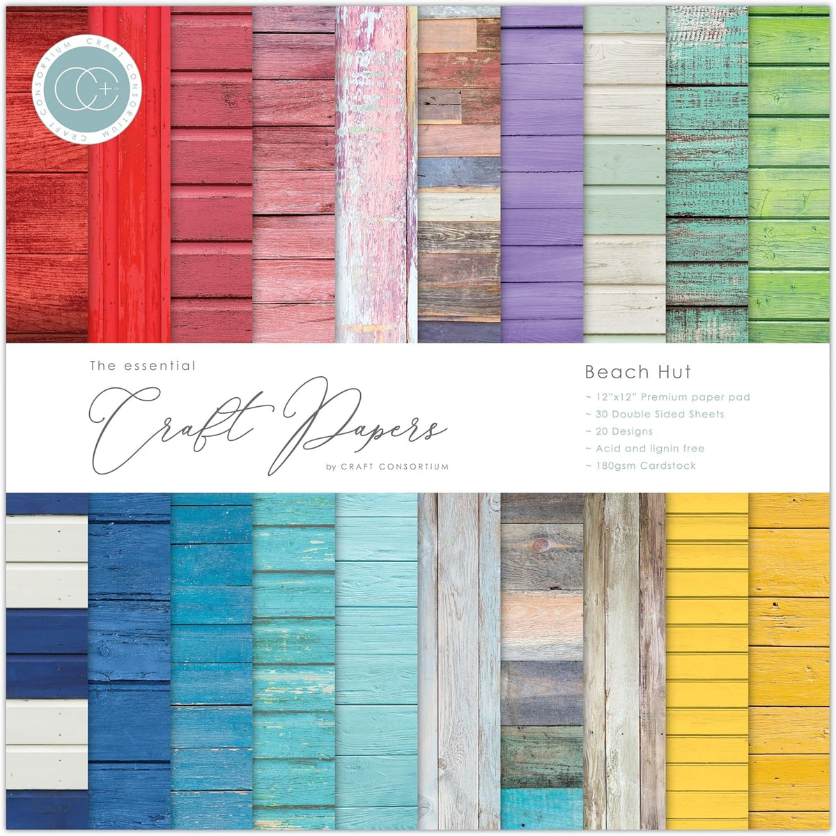 Beach Hut Paper Pad – L'atelier Scrapbooking