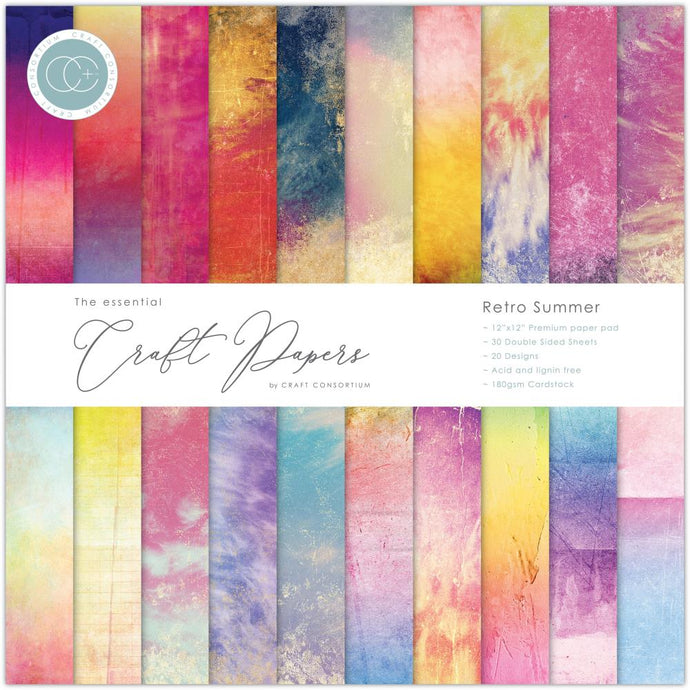 RETRO SUMMER PAPER PAD