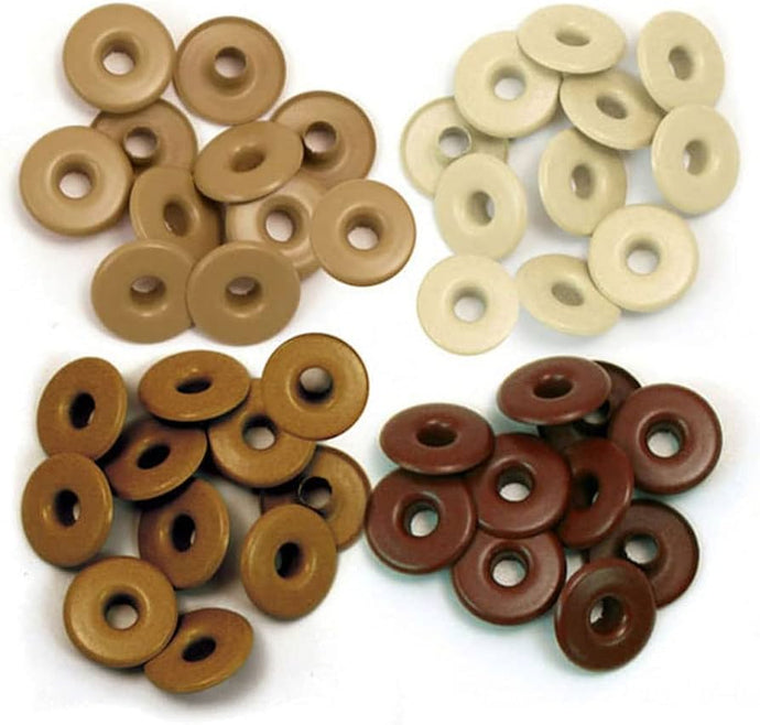 WIDE EYELETS BROWN WRMK