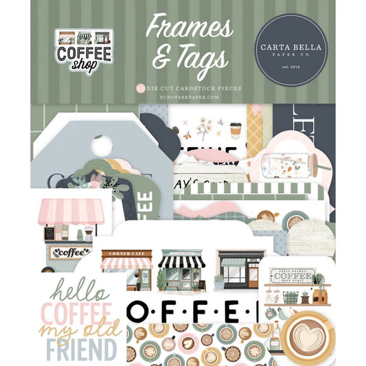 Coffee Shop Frames & Tags – Carta Bella