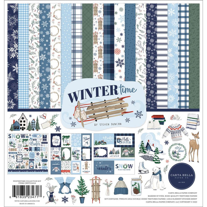 PAPER WINTER TIME PAD