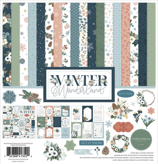 Paper Winter Wonderland Pad – Echo Park