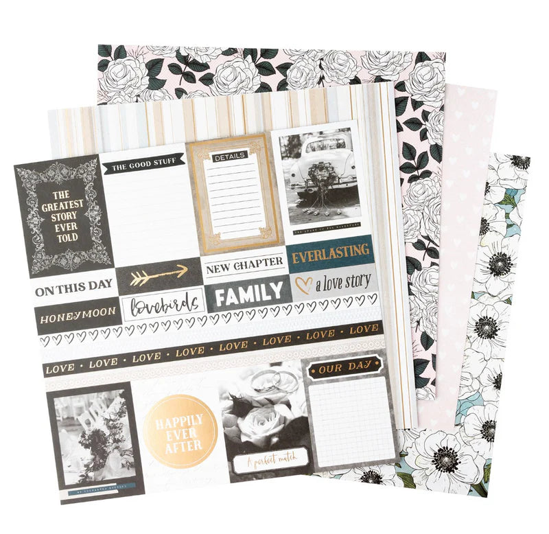 A Perfect Match Paper Pad – American Crafts (imagen 2)