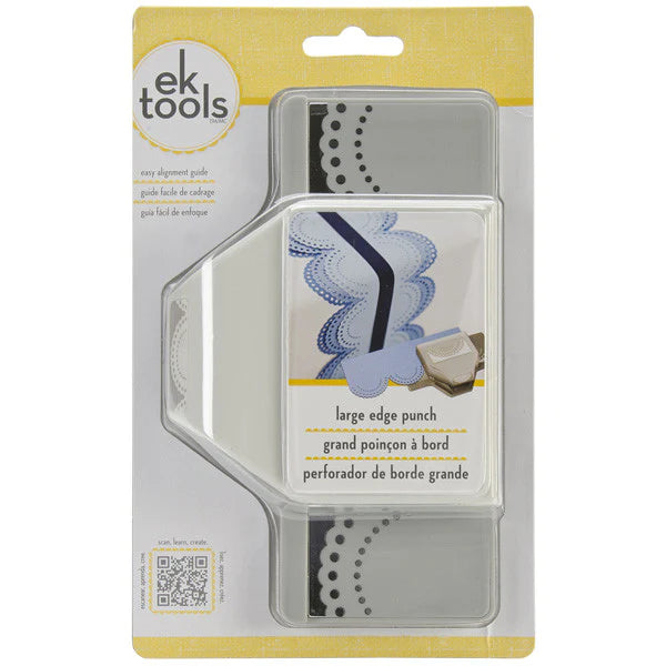 Dotted Scallop Large Edge Punch – EK Success