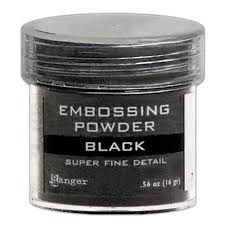 Black Super Fine Embossing