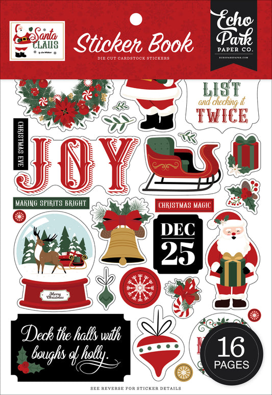 Santa Claus Sticker Book – Echo Park