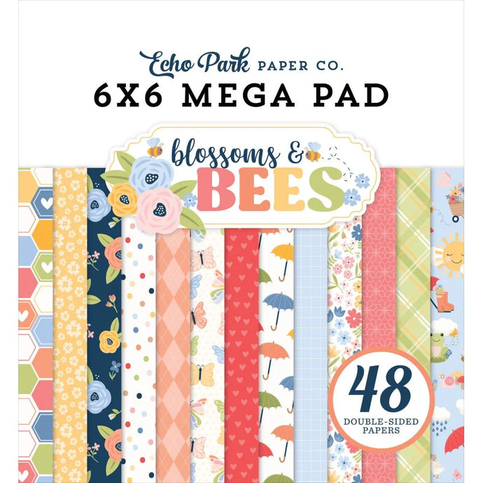 BLOOSOMS & BEES PAPER PAD 6