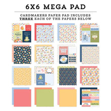 Cargar imagen en el visor de la galería, BLOOSOMS &amp; BEES PAPER PAD 6&quot;
