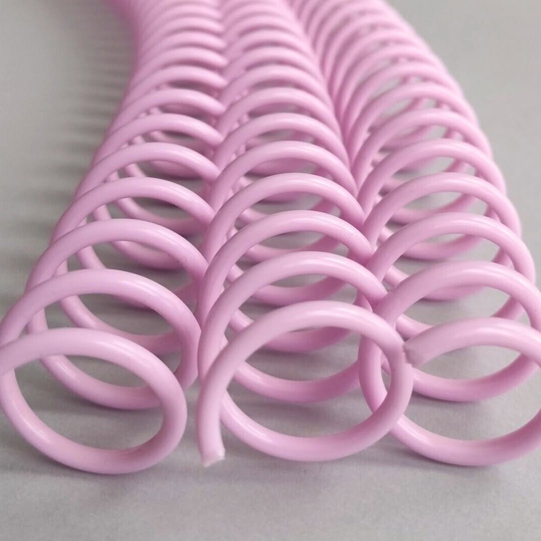 Espiral Plástico Rosa Pastel – L'atelier Scrapbooking