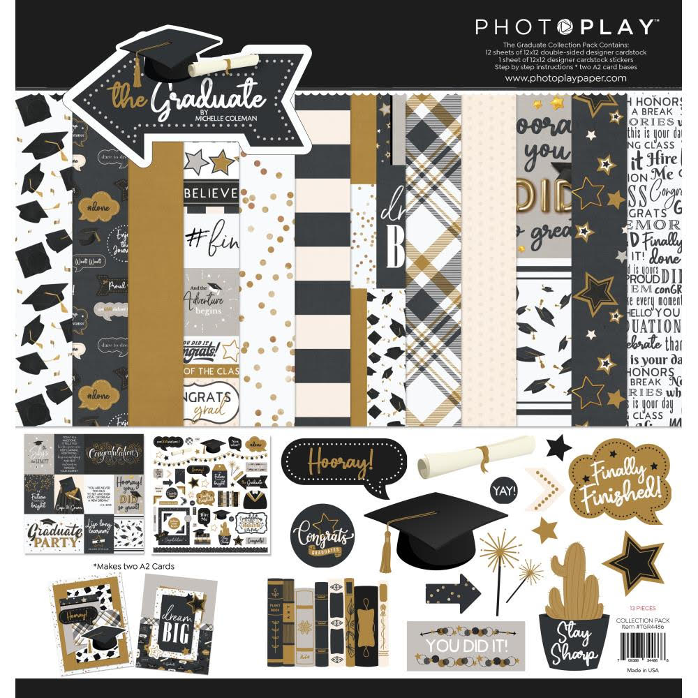Paper the Graduate Pad – L'atelier Scrapbooking