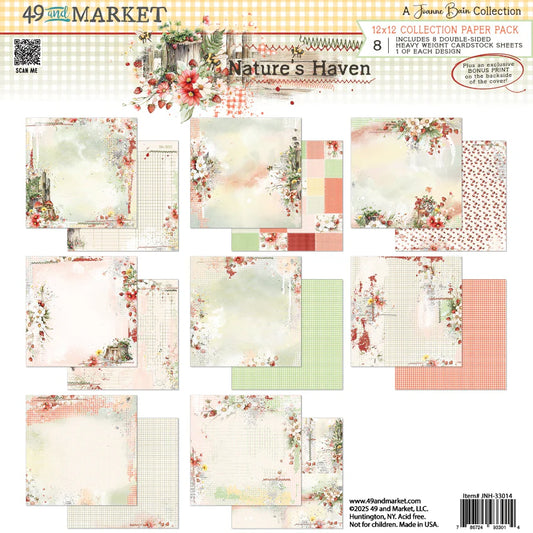 Paper Natures Haven Pad – 49 and Market