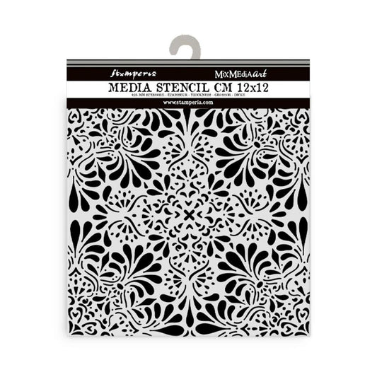 Lace Stencil – L'atelier Scrapbooking