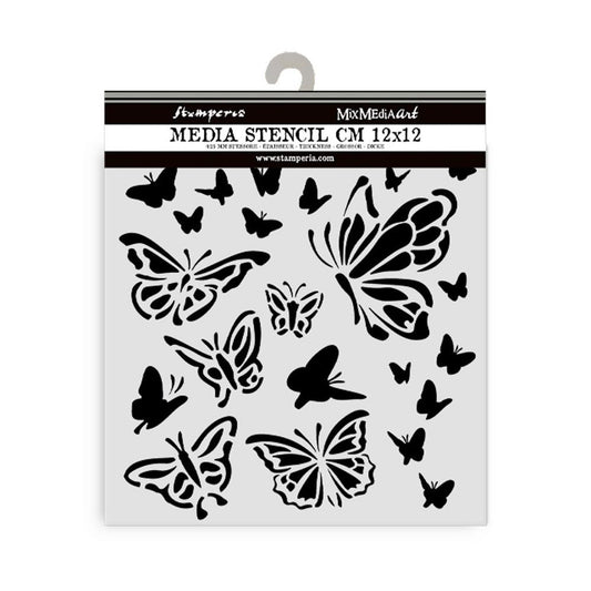 Papillon Stencil – L'atelier Scrapbooking