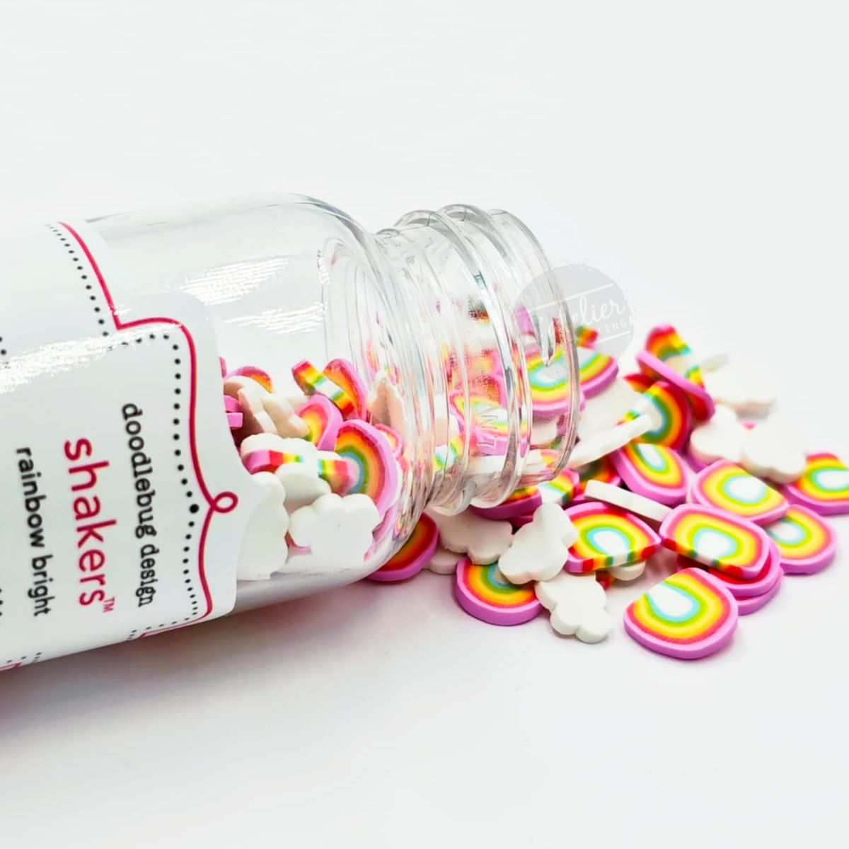 Rainbow Bright Shaker – L'atelier Scrapbooking (imagen 2)