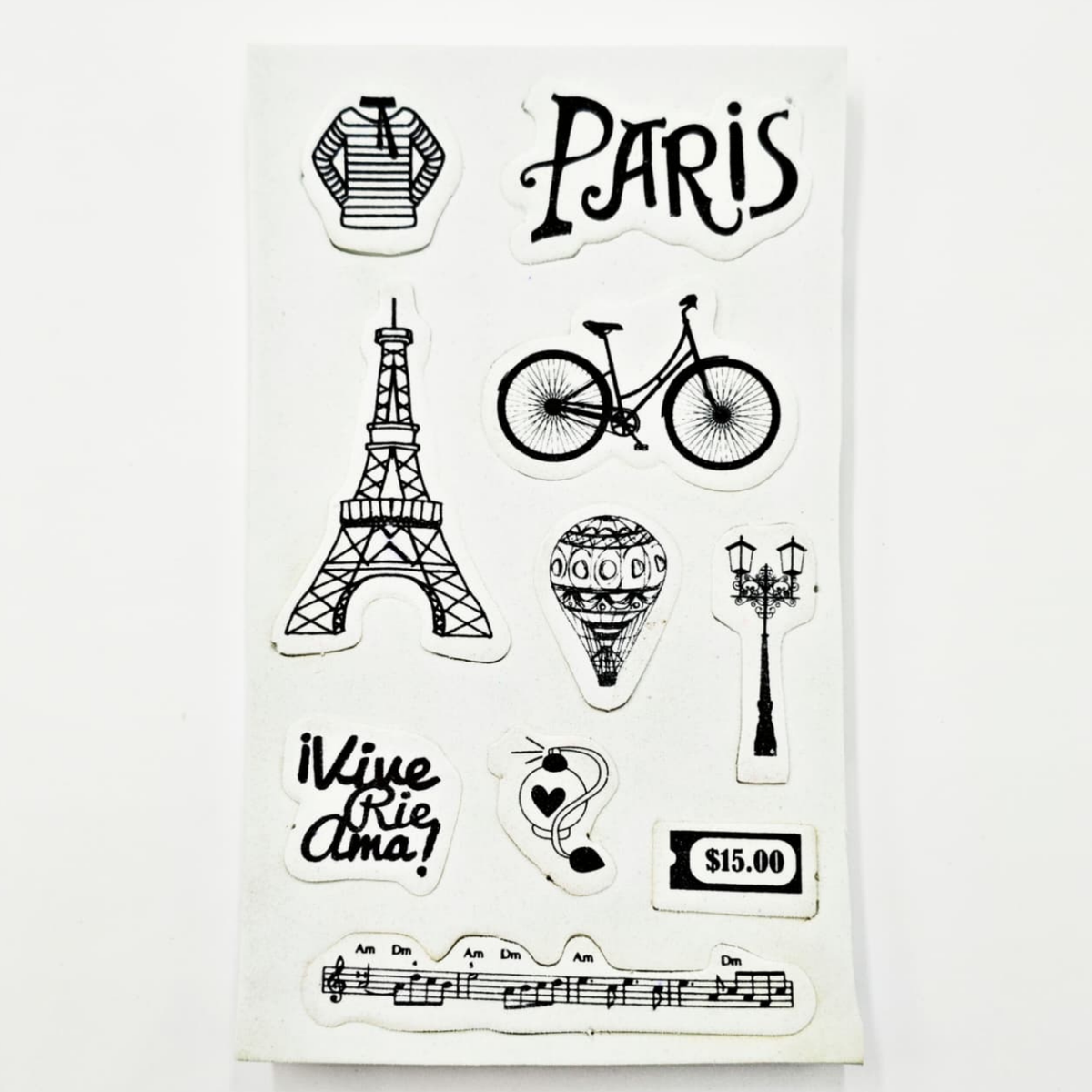Viva Paris Stamp – Diverstamp