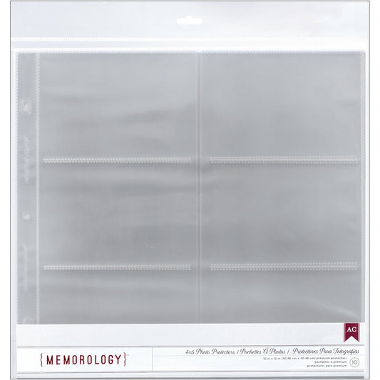 Protectores de Hoja para Fotos 4 X 6" – American Crafts