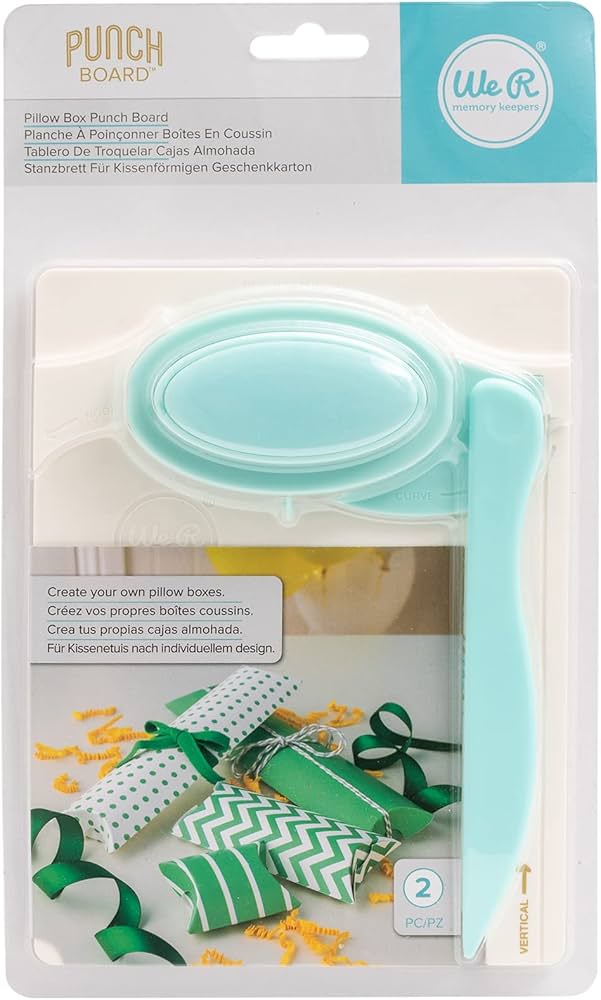 Pillow Box Punch Board – We R Memory Keepers
