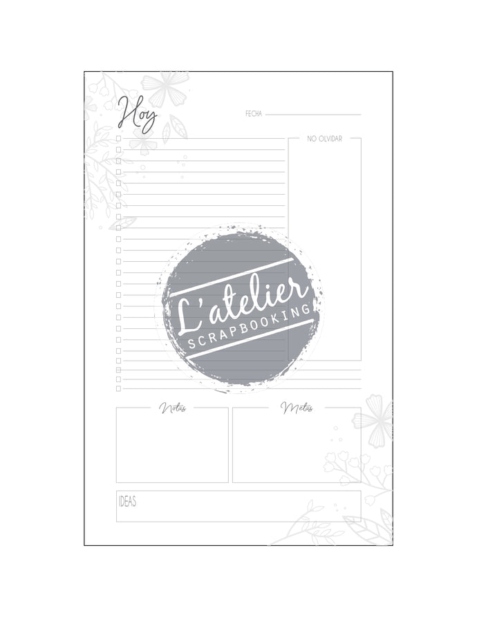 Planner Decorado