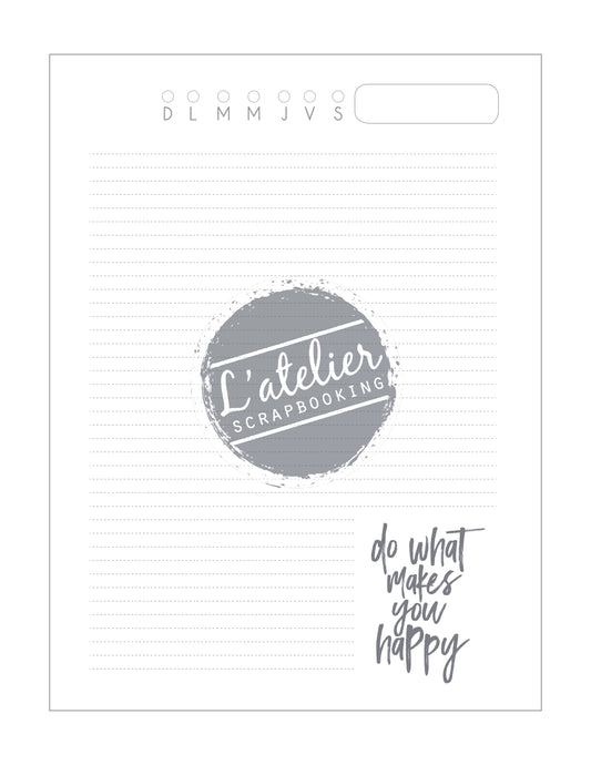 Planner Grande – L'atelier Scrapbooking