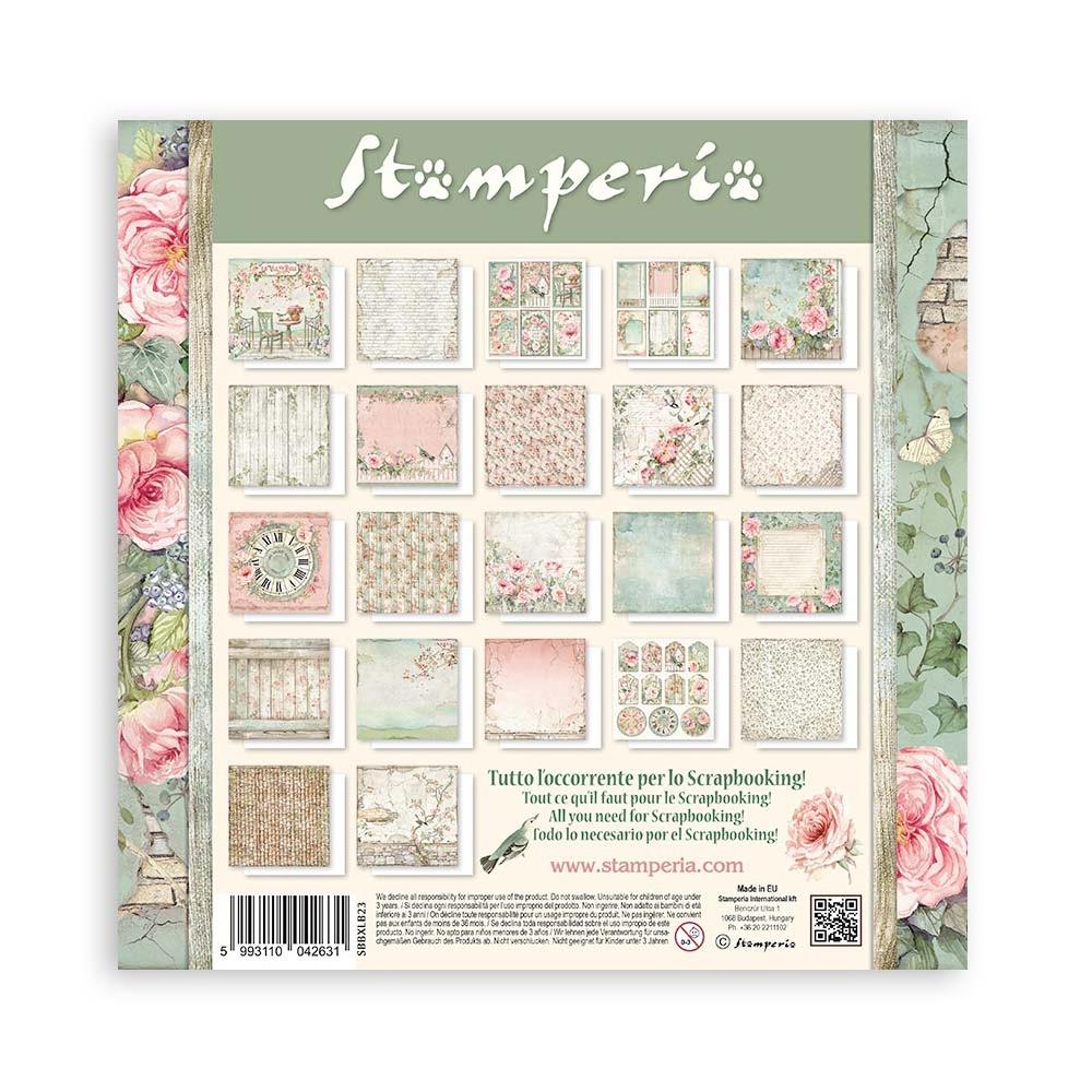House of Roses Paper Pad – L'atelier Scrapbooking (imagen 2)