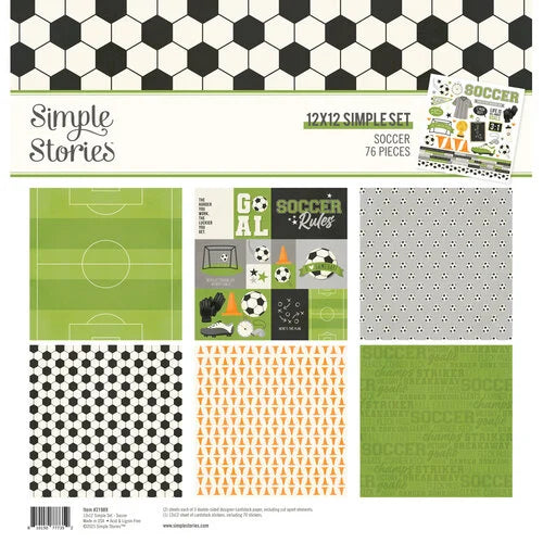Soccer Paper Pad – L'atelier Scrapbooking
