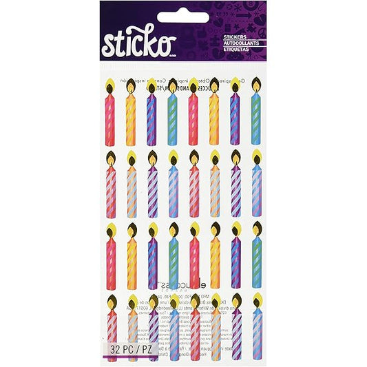 Birthday Candles Sticko – American Crafts