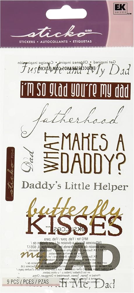 My Dad Sticko – American Crafts