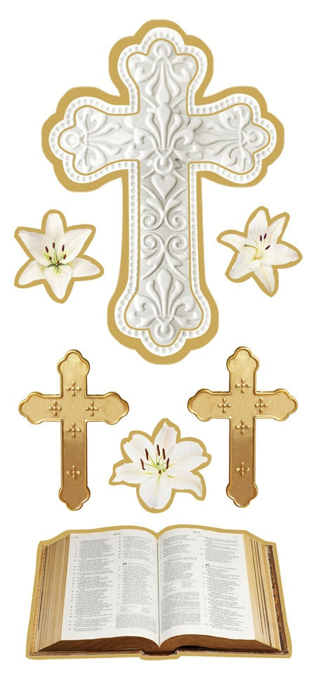 Crosses Foil Stickers – Paper House