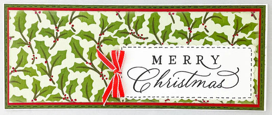Holly Leaves Stencil Layered – The Crafter's Workshop