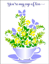 Cargar imagen en el visor de la galería, TCW CUP OF TEA STENCIL LAYERED
