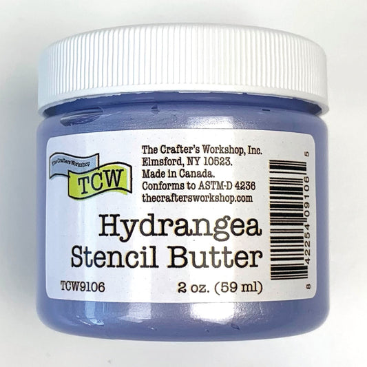 Hydrangea Stencil Butter – The Crafter's Workshop