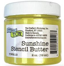 Sunshine Stencil Butter – The Crafter's Workshop
