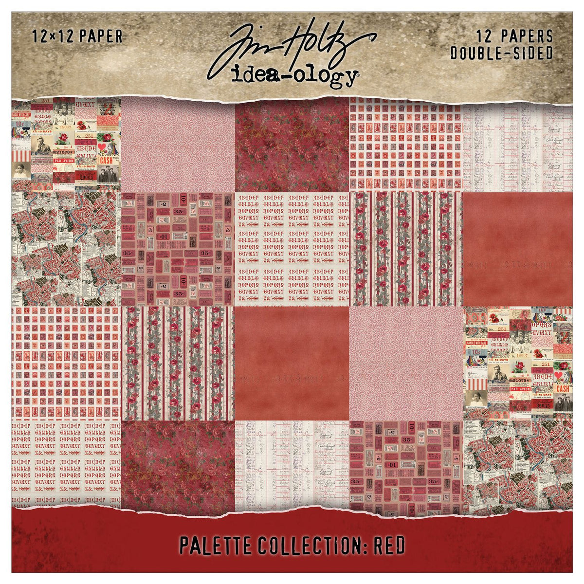 Paper Red Pad – Tim Holtz