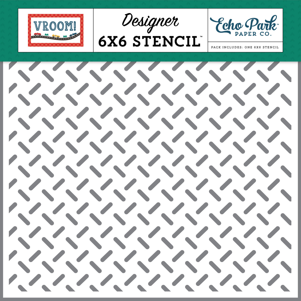 Car Crosshatch Stencil – Echo Park