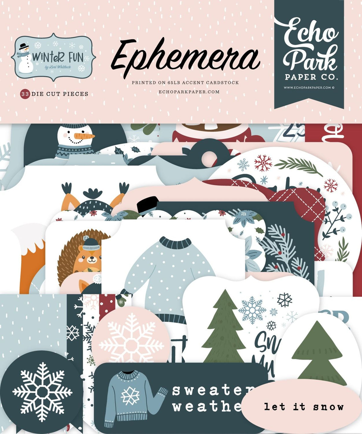 Winter Fun Ephemera – Echo Park