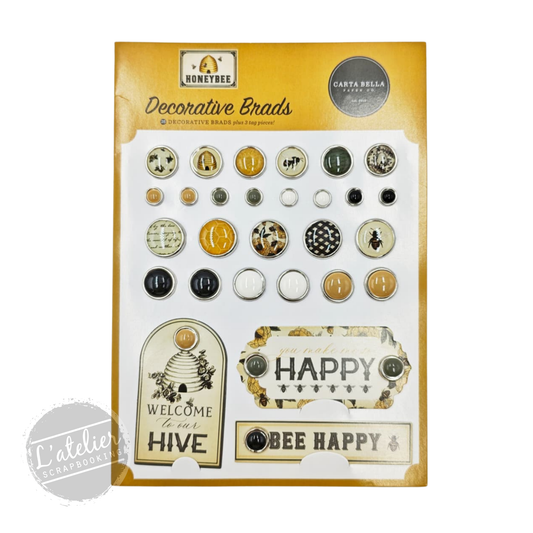 Honeybee Brads – Carta Bella